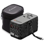 Verbatim Travel Adapter EU/UK/US GaN USB-A/3xUSB-C PD 85W CNT-02 black 32127 - imagine 3