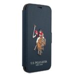 US Polo USFLBKP12MPUGFLNV iPhone 12/12 Pro 6,1" navy book Polo Embroidery Collection - imagine 3