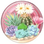 Popsockets 2 Bulbasaur Terrarium 112661 grip and stand for phone - licensed - imagine 2