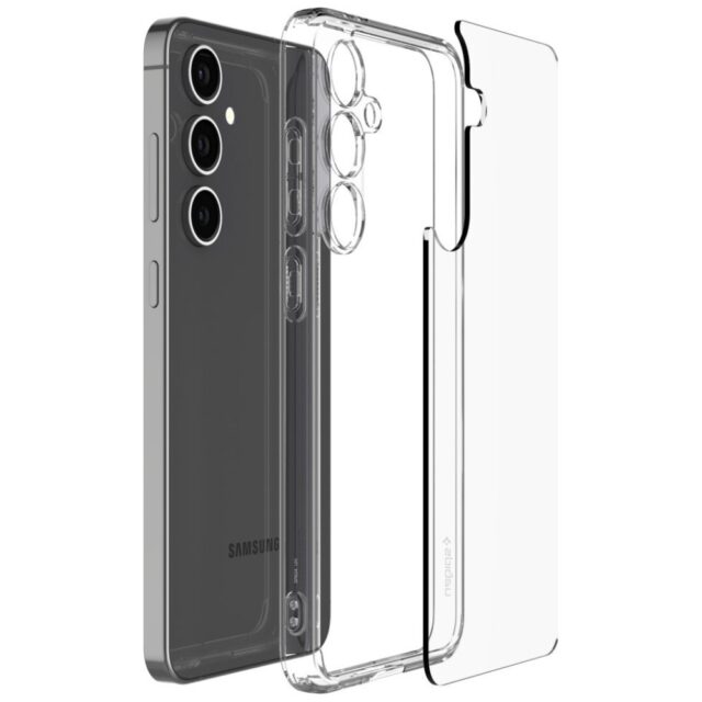Spigen Ultra Hybrid Sam S24 FE S721 crystal clear ACS08620 - imagine 3