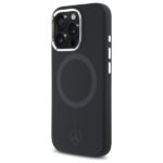 Mercedes MEHMP16X23SUTTK iPhone 16 Pro Max 6.9" black hardcase Silicone Tonal Logo MagSafe - imagine 2