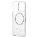 Guess GUHMP13LHTRMS iPhone 13 Pro / 13 6,1" silver hard case Metal Outline Magsafe - imagine 7