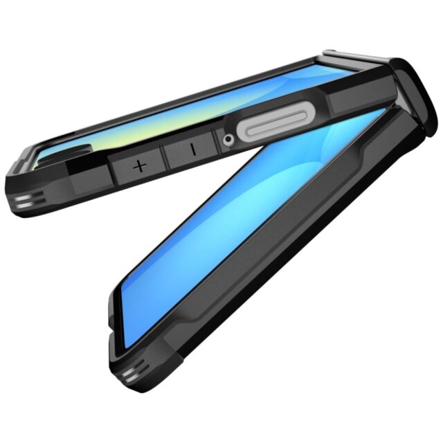 Case Spigen Slim Armor Pro Mag MagSafe for Samsung Galaxy Z Flip7 black - imagine 8