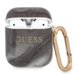 Guess GUA2UNMK AirPods cover black Marble Collection