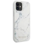 Guess GUHCP12SPCUMAWH iPhone12 mini 5,4" white hardcase Marble - imagine 7