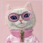 Nimmy case iPhone 15 Pro 6.1" pink Cool&Cute 2.0 Cat - imagine 7