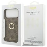 Case Guess 4G Ring Stand for iPhone 17 Pro Max brown - imagine 8