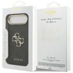 Case Guess 4G Big 4G Classic Logo for iPhone Air black gold - imagine 8