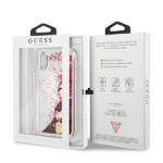 Guess GUOHCI61GLHFLRA iPhone Xr raspberry hardcase Glitter Charms - imagine 7