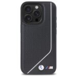 BMW BMHMP16L23PUCPK iPhone 16 Pro 6.3" black hardcase M Perforated Twisted Line MagSafe - imagine 3
