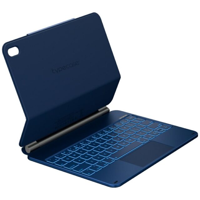 Case Typecase Edge with Keyboard for iPad 11“ (A16) 2025 / iPad 10.9” 2022 Pacific Blue - imagine 5