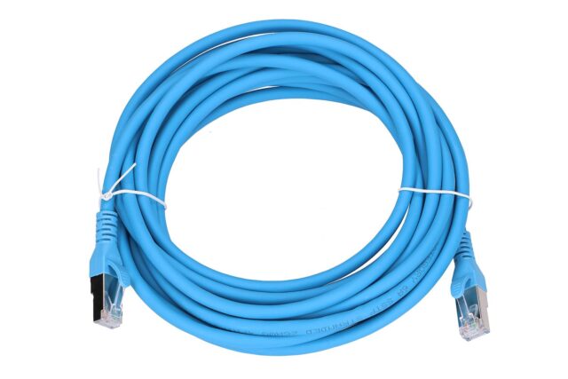 Extralink Kat.6A S/FTP 5m | LAN Patchcord | Copper twisted pair, 10Gbps - imagine 2