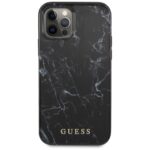 Guess GUHCP12LPCUMABK iPhone 12 Pro Max 6,7" black hardcase Marble - imagine 3