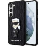 Karl Lagerfeld KLHCS23SSAKLHKPK S23 S911 hardcase black Saffiano Monogram Ikonik