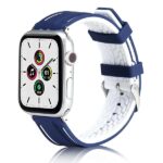 Beline Apple Watch Solid Silicone Strap42/44/45/49mm Navy/White