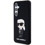 Karl Lagerfeld KLHCS24SSNIKBCK S24 S921 hardcase black Silicone Ikonik - imagine 2