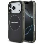 Case AMG Double Layer Transparent        Smocked MagSafe for iPhone 17 Pro black