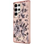 Guess GUHCS23LHCFWSP S23 Ultra S918 pink hardcase Flower Collection - imagine 2