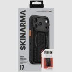 Skinarma Phantom Case for iPhone 17 Pro Magnetic Charging + Grip Stand Black - imagine 2
