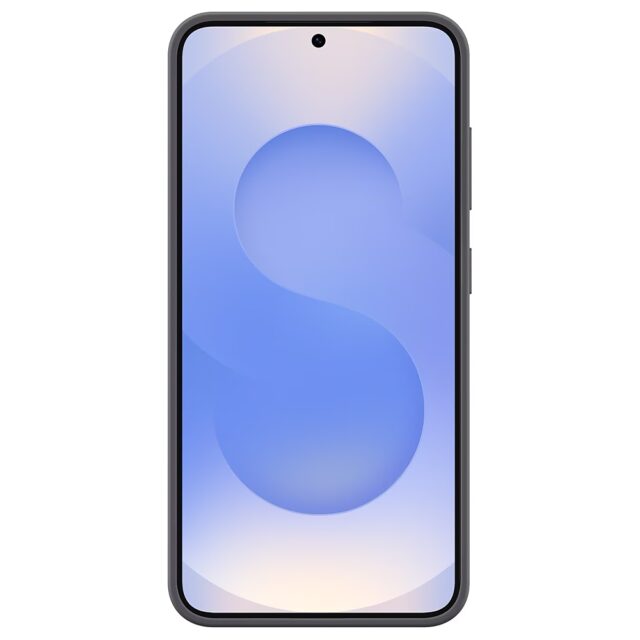 Samsung Silicone case for Galaxy S25 black - imagine 2