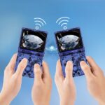 Console Anbernic RG35XXSP translucent blue - imagine 4