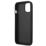 Guess GUHCP13SSA4GSBK iPhone 13 mini 5,4"black hardcase Saffiano 4G Metal Logo - imagine 7