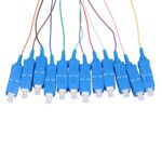 Extralink SC/UPC | Pigtail set | Single mode, 900um, G.657A1, 1m, 12 pcs, 12 colours - imagine 3