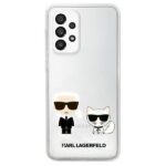 Karl Lagerfeld KLHCA33CKTR A33 5G A336 hardcase Transparent Karl & Choupette - imagine 3