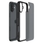 Spigen Ultra Hybrid iPhone 16 6.1" frost black ACS08200 - imagine 8