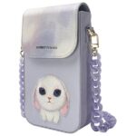 Nimmy phone bag purple Big Eyed Pet 2.0 Rabbit - imagine 2