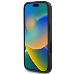 DKNY DKHCP16SPCPTSSK iPhone 16 6.1" black hardcase Checkered Pattern & Printed Stripes - imagine 5