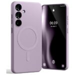 Mercury MagSafe Semi-Silicone Sam S24 FE S721 lilac purple
