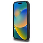 Guess GUHMP16XPGTSPSK iPhone 16 Pro Max 6.3" black hardcase Grained Triangle MagSafe - imagine 5