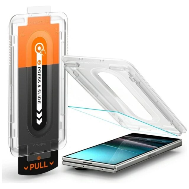 Tempered glass Spigen Glas.Tr EZ FIT Pro HD for Samsung Galaxy Z Fold7 - imagine 2