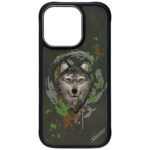 Nimmy Wolf MagSafe case for iPhone 16 Pro Max dark grey - imagine 4