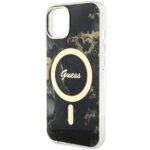 Guess GUHMP14MHTMRSK iPhone 14 Plus/ 15 Plus 6.7" black hardcase Golden Marble MagSafe - imagine 6