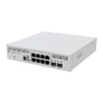 MikroTik CRS310-8G+2S+IN | Switch | 8x RJ45 2.5Gb/s, 2x SFP+, RouterOS L5, desktop - imagine 2