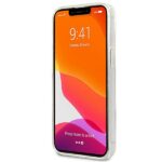 Guess GUHCP13SPCUGL4GTR iPhone 13 mini 5,4" transparent hard case Glitter 4G Big Logo - imagine 5