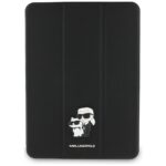 Karl Lagerfeld KLFC11RM24SAKCK iPad Air 11" 2024 Book Cover black Saffiano Magnetic Karl &Choupette - imagine 2