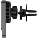 Car holder with wireless charger Verbatim n Drive 15W RGB CND-03 black silver 31862 - imagine 4