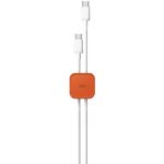 UNIQ Pod self-adhesive cable organizer 8pcs sienna orange