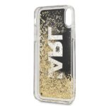 Karl Lagerfeld KLHCI65KAGBK iPhone Xs Max black Karl logo Glitter - imagine 4