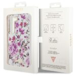 Guess GUHCS23MHCFWST S23+ S916 white hardcase Flower Collection - imagine 8