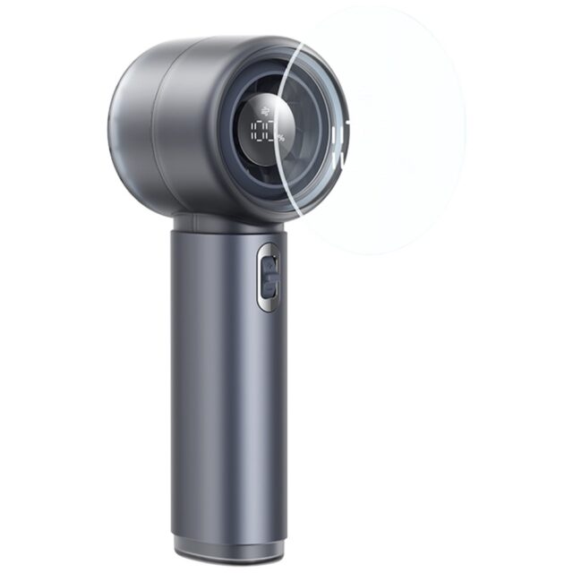 Hand fan USAMS LiFE LU03 black - imagine 3