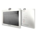 Guess Sleeve GUCS16PSATLG 16" silver Saffiano Triangle Logo - imagine 4