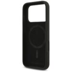 Karl Lagerfeld Silicone Karl&Choupette Ring MagSafe Case for iPhone 17 Pro Max Black - imagine 7