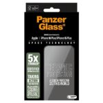 PanzerGlass Ceramic Screen Protector iPhone 16 Plus / 15 Plus 6.7" Ultra-Wide Fit 2855 - imagine 4