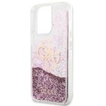 Guess GUHCP13XLG4GPI iPhone 13 Pro Max 6,7" pink hardcase 4G Big Liquid Glitter - imagine 6