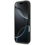 Case Mercedes Leather Laurel Leaves Stripes MagSafe for iPhone 17 Pro blue - imagine 5