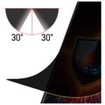 3MK Silky Matt Privacy Screen Protector for Samsung Galaxy S23 Ultra - imagine 2